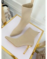 BEŻOWE BOTKI ZŁOTA SZPILKA HIT 