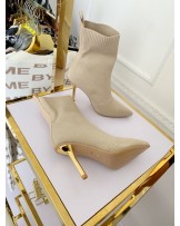 BEŻOWE BOTKI ZŁOTA SZPILKA HIT 