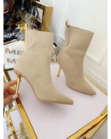 BEŻOWE BOTKI ZŁOTA SZPILKA HIT 