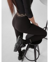 LEGGINSY NISSY PRĄŻEK  ▪️CZARNE