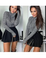 PLISOWANE SPODENKO SPÓDNICZKA ▪️CZARNE 