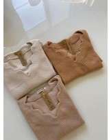 SWETERKOWE  BLUZECZKI▪️KOLOR beż