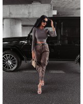 BLUZKA BASIC TRUE ▪️GRAFITOWA