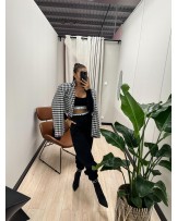 SPODNIE LOGO ▪️MILLA CZARNE