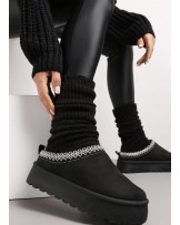 ŚNIEGOWCE PRZED KOSTKĘ NA PLATFORMIE ▪️TEZZ CZARNE