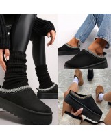 ŚNIEGOWCE PRZED KOSTKĘ NA PLATFORMIE ▪️TEZZ CZARNE