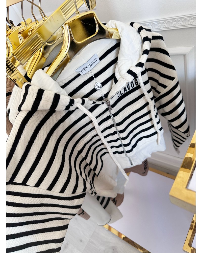 SWETER Z KAPTUREM ZOE▪️PASKI