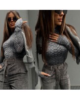 SPODNIE HONESTY ▪️GRAFIT