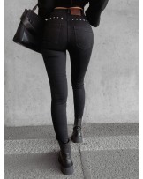 SPODNIE Z ĆWIEKAMI ROSE ▪️BLACK