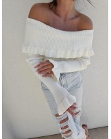 KASZMIROWY SWETER ROZENEK ▪️ECRU