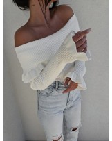 KASZMIROWY SWETER ROZENEK ▪️ECRU