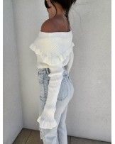 KASZMIROWY SWETER ROZENEK ▪️ECRU