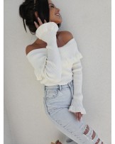 KASZMIROWY SWETER ROZENEK ▪️ECRU