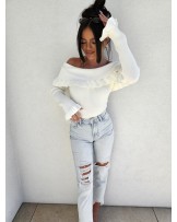 KASZMIROWY SWETER ROZENEK ▪️ECRU