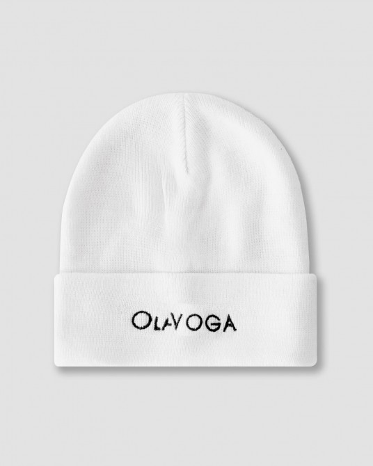 DZIANINOWA CZAPKA ▪️ECRU