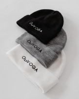 DZIANINOWA CZAPKA ▪️ECRU