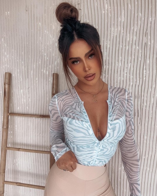 BEŻOWE LEGGINSY L.M ▪️