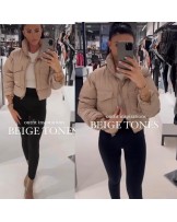 KURTKA ALAYA ▪️BEŻOWA