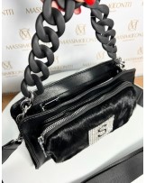 SKÓRZANA TOREBKA ▪️LIMITED EDITION WŁOS NATURALNY 