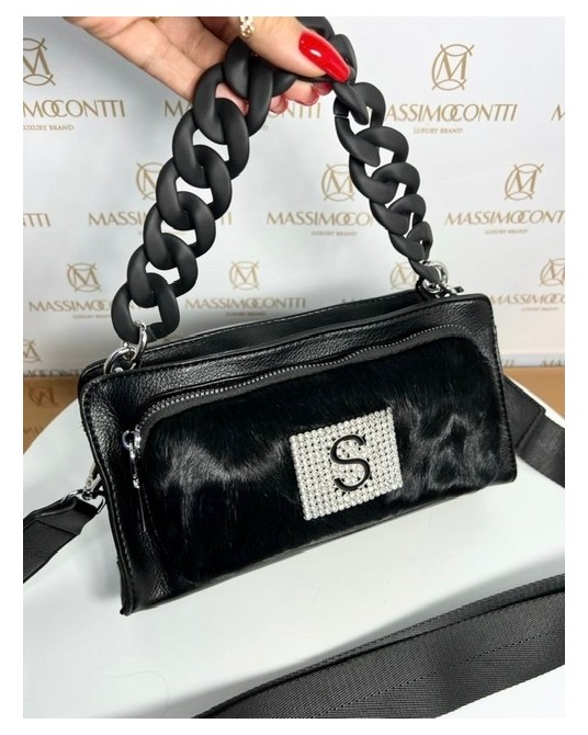 SKÓRZANA TOREBKA ▪️LIMITED EDITION WŁOS NATURALNY 