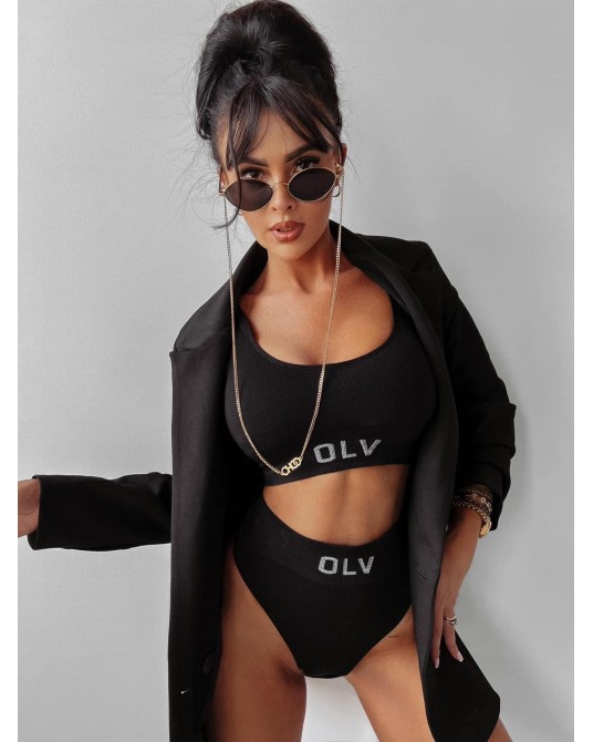 KOMPLET LAGIO CZARNY  ▪️NEW