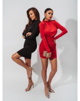 SUKIENKA ELEGANT Z MARSZCZENIEM ▪️CZARNA