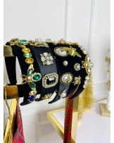 OPASKA NA GŁOWĘ KAMIENIE KOLOR 