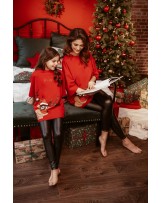 BLUZKA MOM OLV CZERWONA 