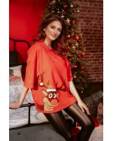 BLUZKA MOM OLV CZERWONA 