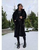 PŁASZCZ LONG BEAR CZARNY