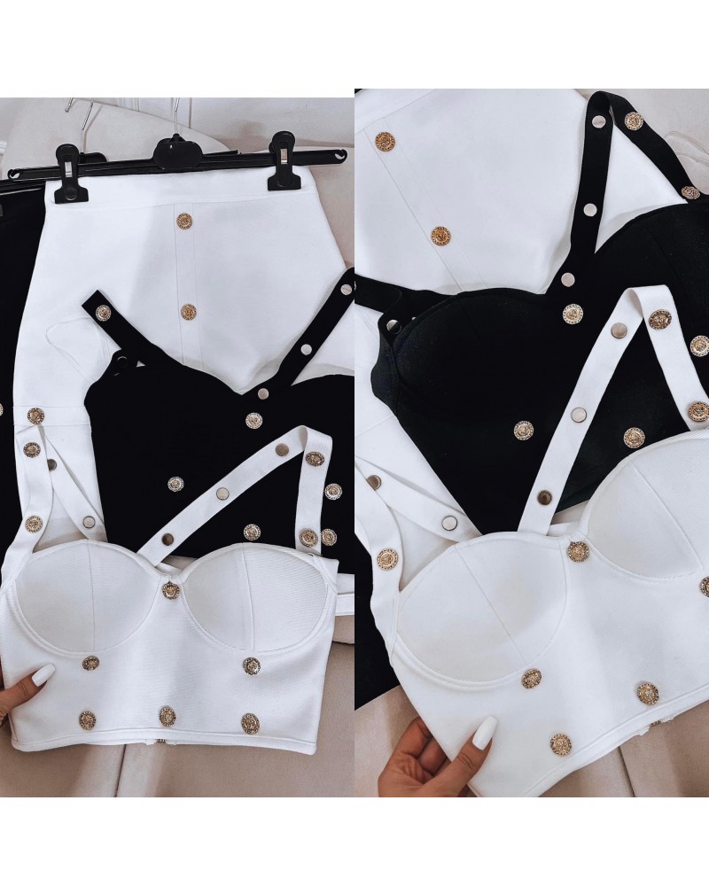 BANDAZOWY KOMPLET LUXURY ▪️CZARNY 