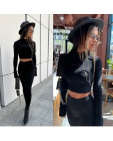 LEGGINSY MODELUJĄCE GREASET ▪️CZARNE 