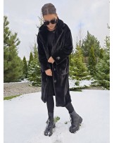 PŁASZCZ LONG BEAR CZARNY