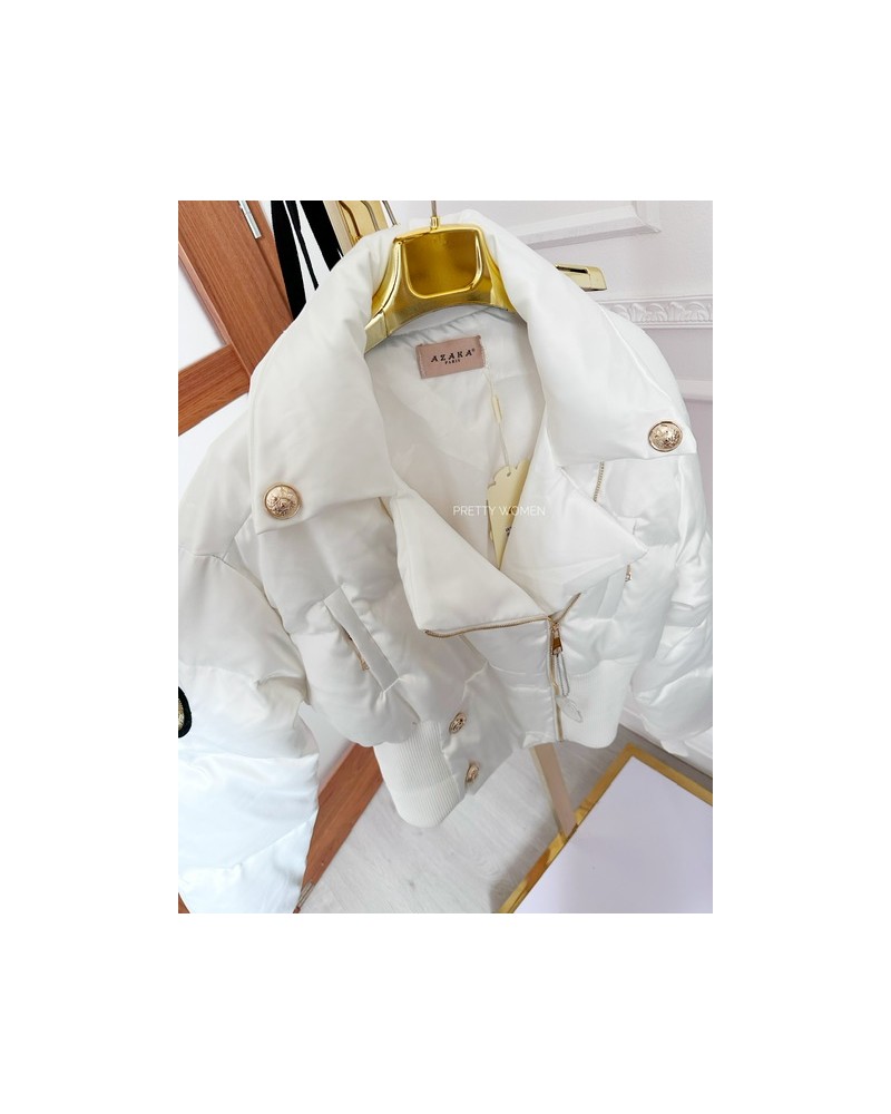 Puchowa ECRU▪️ KURTKA BALMAINN