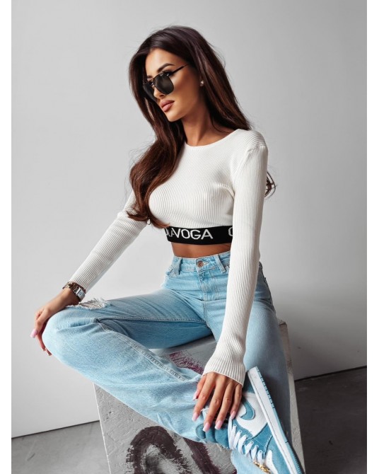 BLUZKA BASIC ▪️ECRU