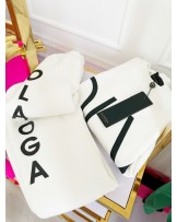 KOMPLET SPOHIA BAWEŁNIANY   ▪️ECRU