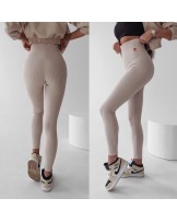 LEGGINSY  DEBRA  ▪️BEŻOWE 