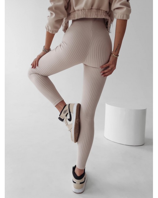 LEGGINSY  DEBRA  ▪️BEŻOWE 