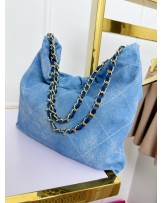 SKÓRZANA Torebka Jeans CC