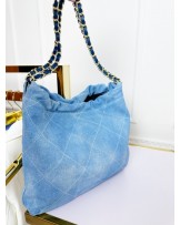 SKÓRZANA Torebka Jeans CC