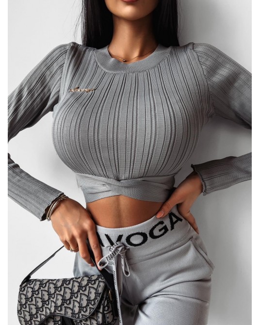 WIĄZANA BLUZKA ▪️KOLOR DO WYBORU