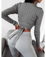 WIĄZANA BLUZKA ▪️KOLOR DO WYBORU