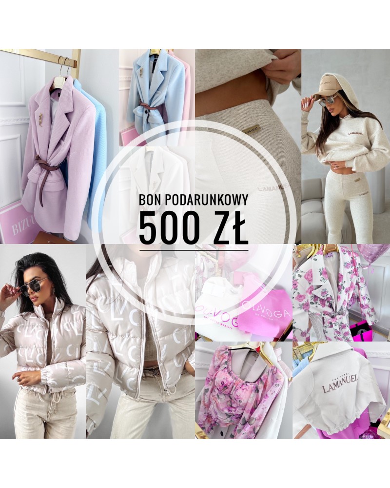 BON PODARUNKOWY ▪️500 zł