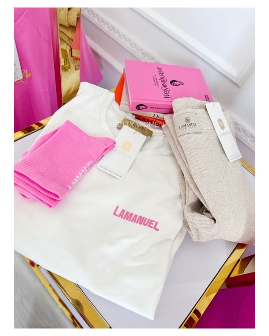 SKARPETKI L.M ▪️Różowe