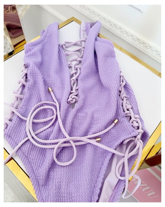 Kostium PALOS ▪️z paskiem LILA 