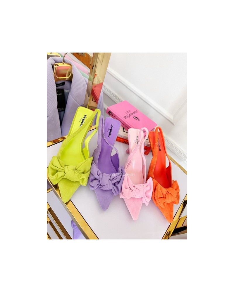 SZPILKI Z KOKARDKA ▪️PUDROWE