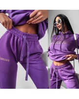 Spodnie JOGGER DRESOWE  ▪️FIOLET