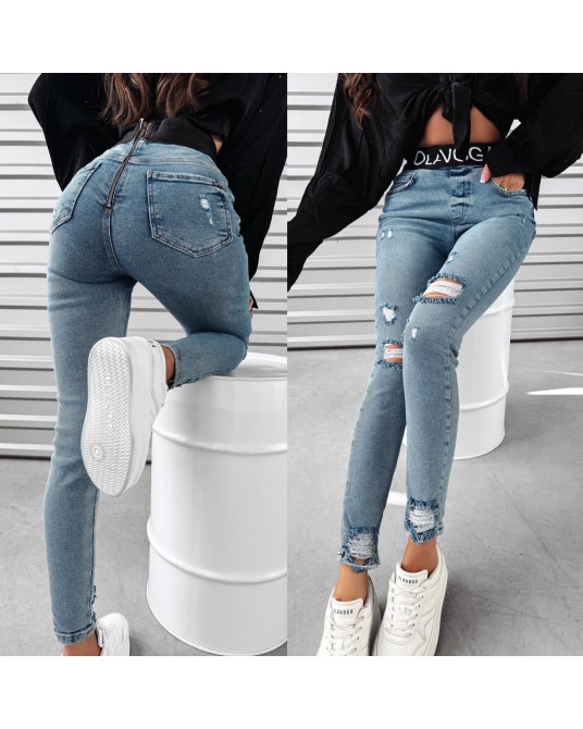 SPODNIE AILIA ▪️niebieskie