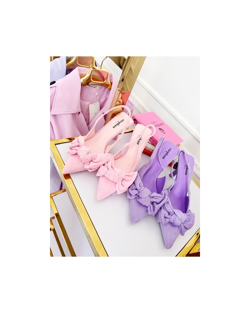 SZPILKI Z KOKARDKA ▪️FIOLET