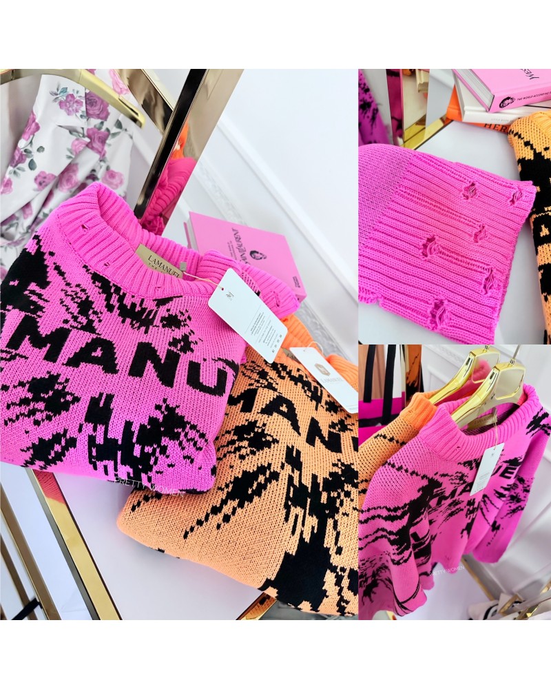 SWETER THE ROV RÓŻOWY ▪️NEW